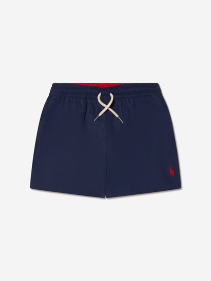 Ralph Lauren 男童徽标泳裤