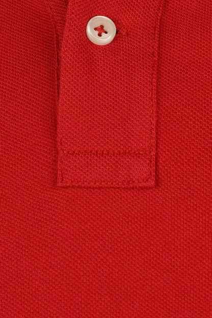Ralph Lauren 男童红色棉质 Polo 衫
