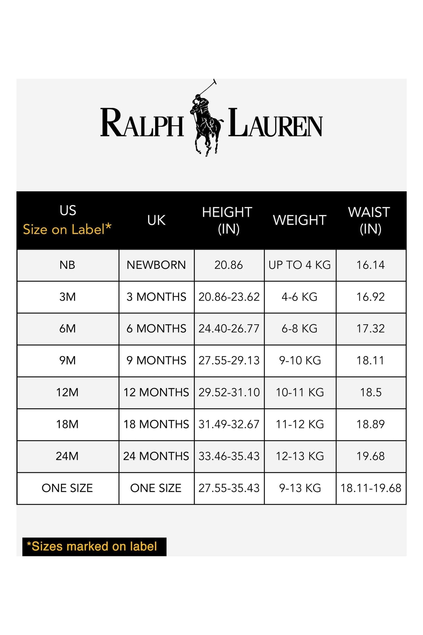 Ralph Lauren 男婴修身牛津衬衫