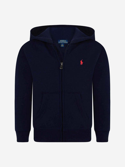 Ralph Lauren 男童徽标拉链上衣