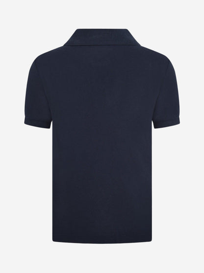 Ralph Lauren 男童海军蓝徽标 Polo 衫