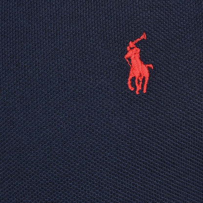 Ralph Lauren 男童海军蓝徽标 Polo 衫
