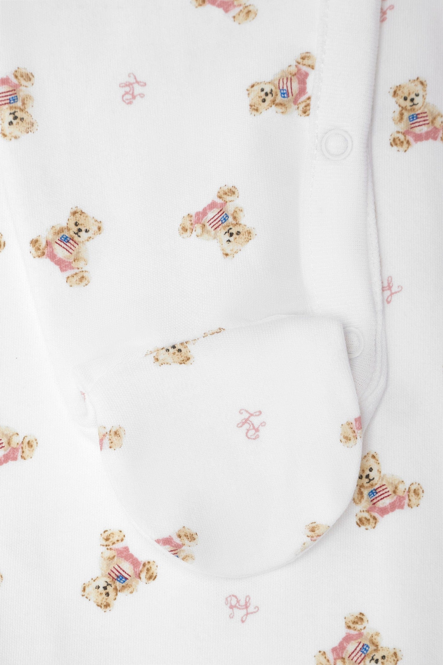 Ralph Lauren 女婴白色熊宝宝连体衣