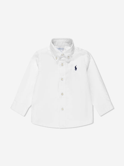 Ralph Lauren 男婴修身牛津衬衫