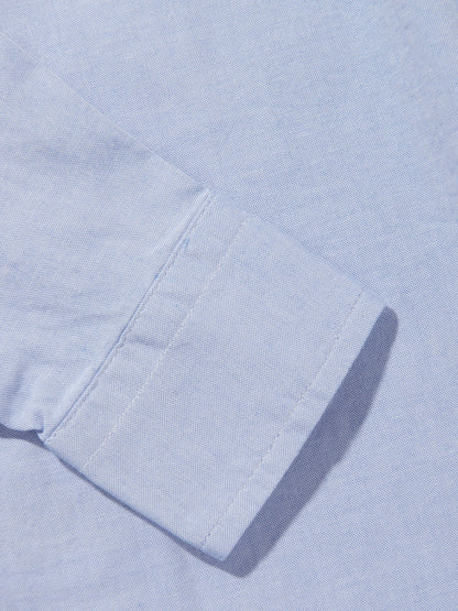 Ralph Lauren 男童修身牛津衬衫（蓝色）