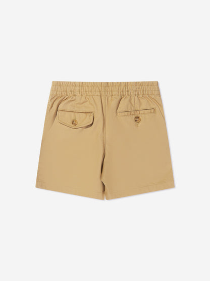 Ralph Lauren 男童米色斜纹棉布短裤