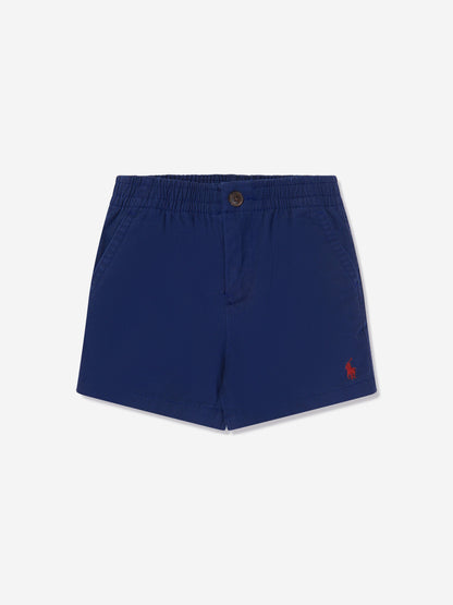 Ralph Lauren 男童海军蓝斜纹布短裤