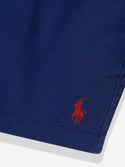Ralph Lauren 男童海军蓝斜纹布短裤