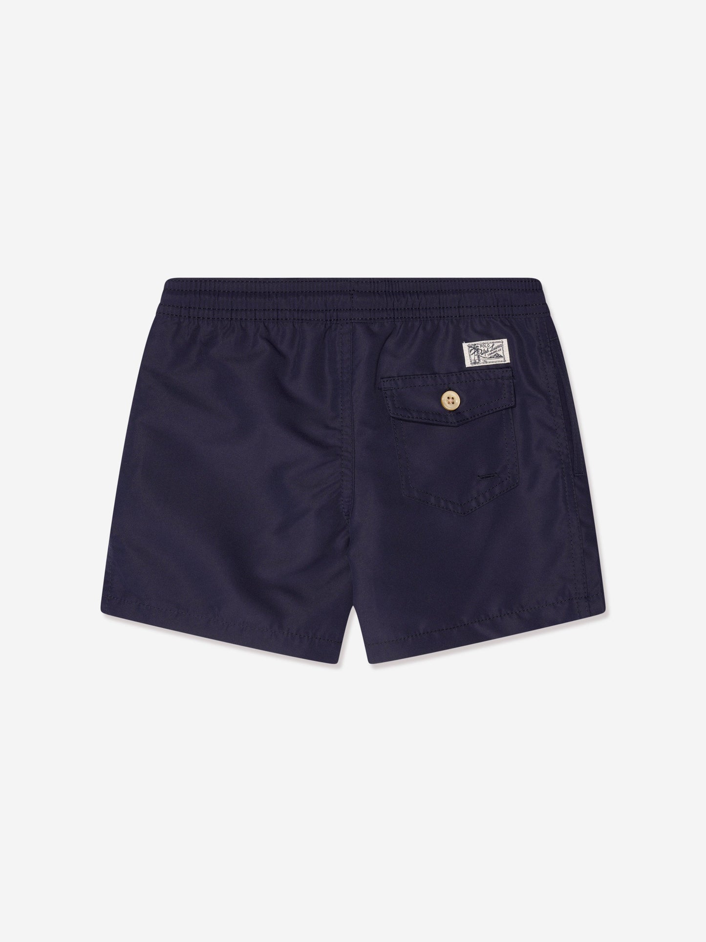 Ralph Lauren 男童海军蓝徽标泳裤