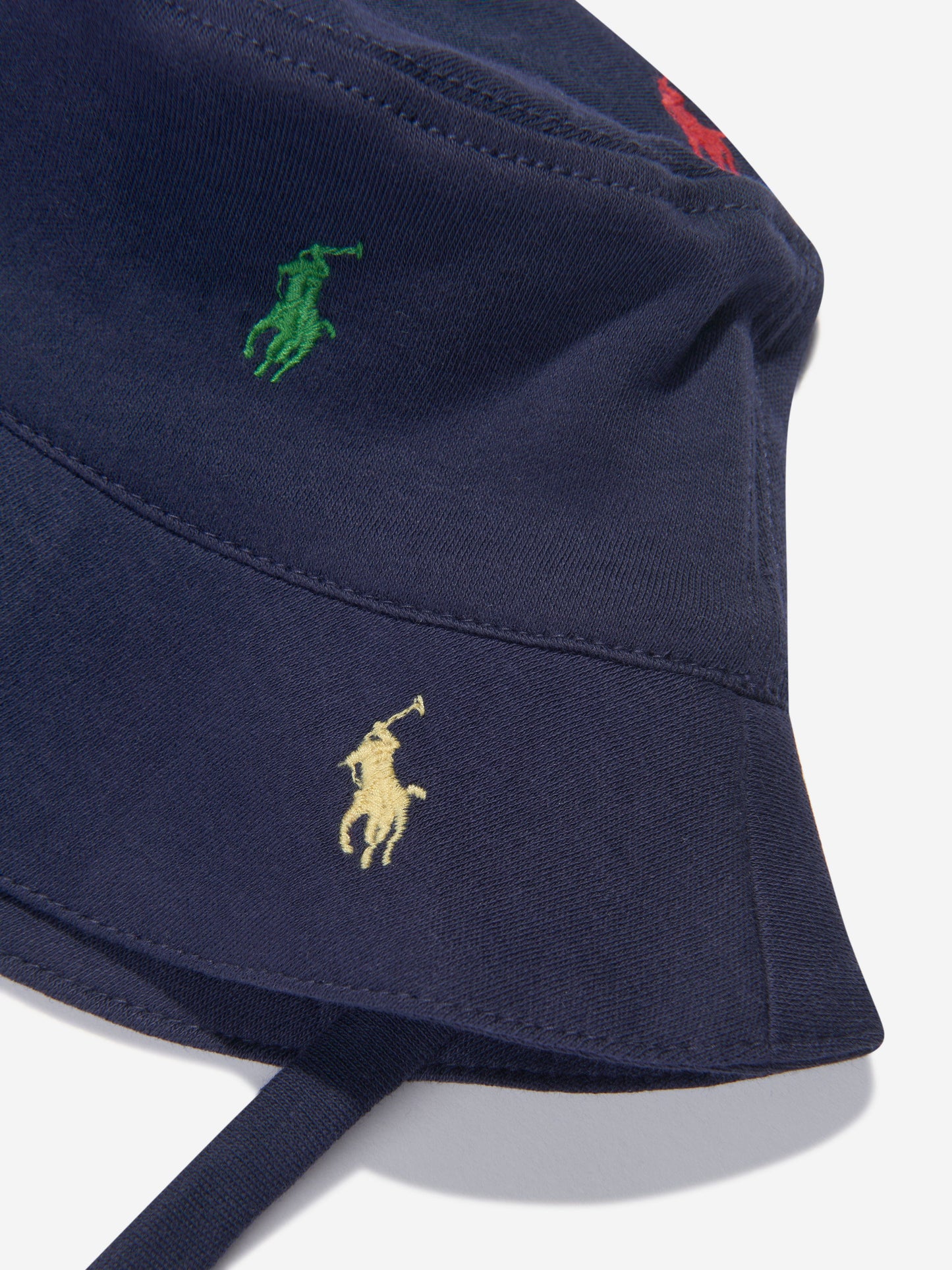 Ralph Lauren Baby Boys Logo Sun Hat in Navy