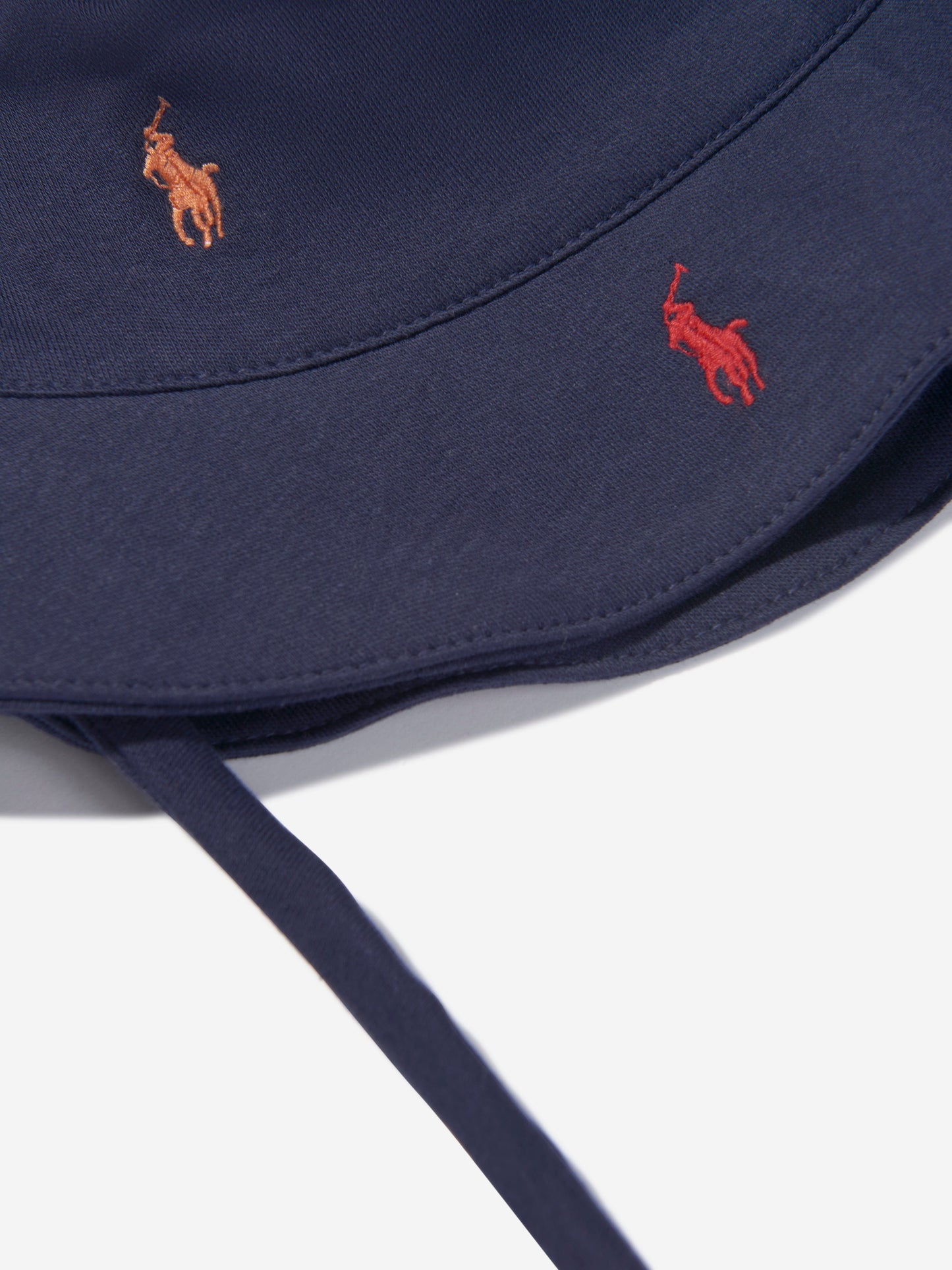 Ralph Lauren Baby Boys Logo Sun Hat in Navy