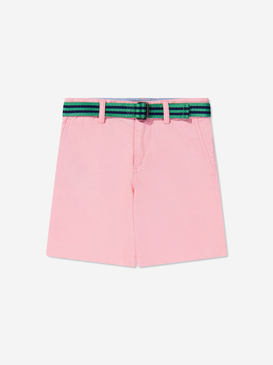 Ralph Lauren 男童 Bedford 短裤（粉色）