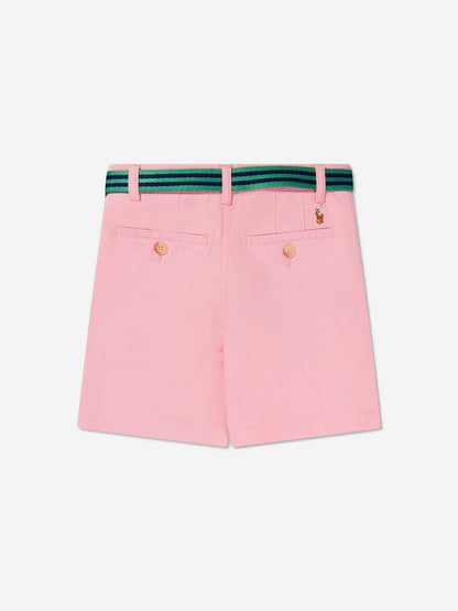 Ralph Lauren 男童 Bedford 短裤（粉色）