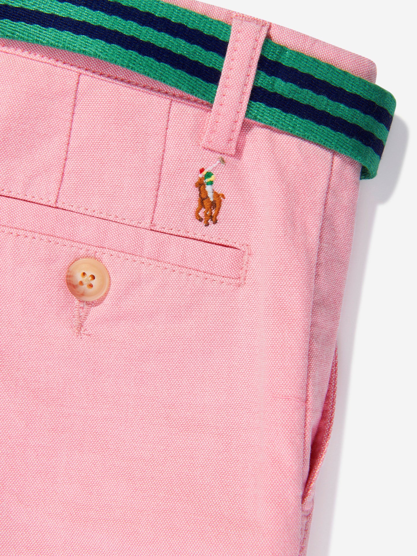 Ralph Lauren 男童 Bedford 短裤（粉色）