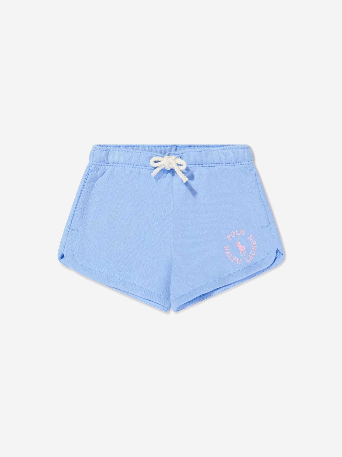 女童蓝色 Prepster 徽标短裤
