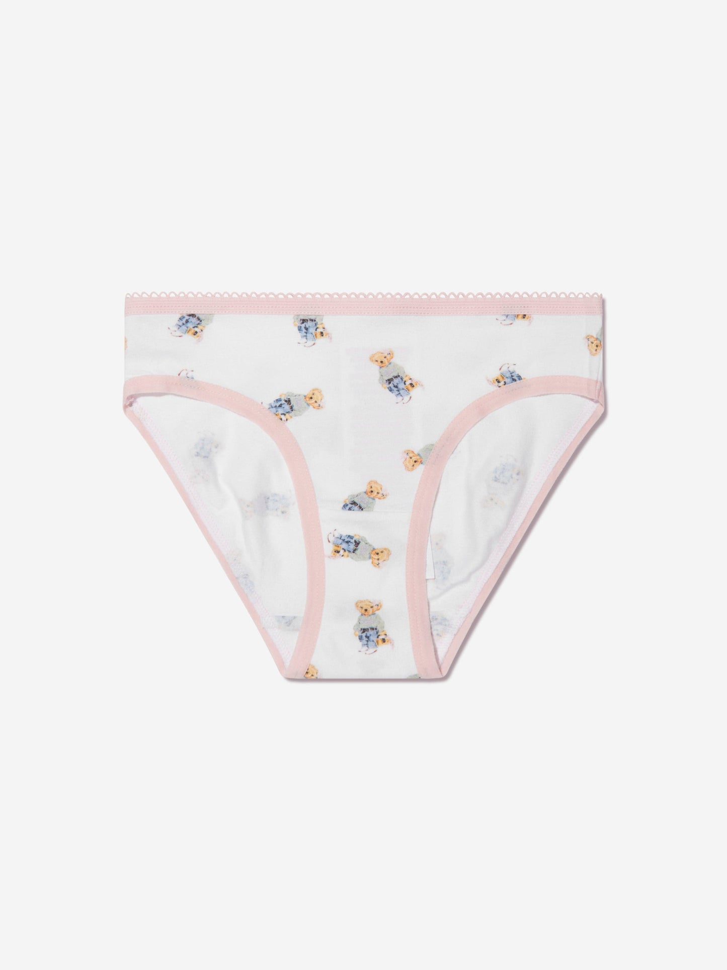 Ralph Lauren Girls 5 Pack Bikini Brief Set in Multicolour