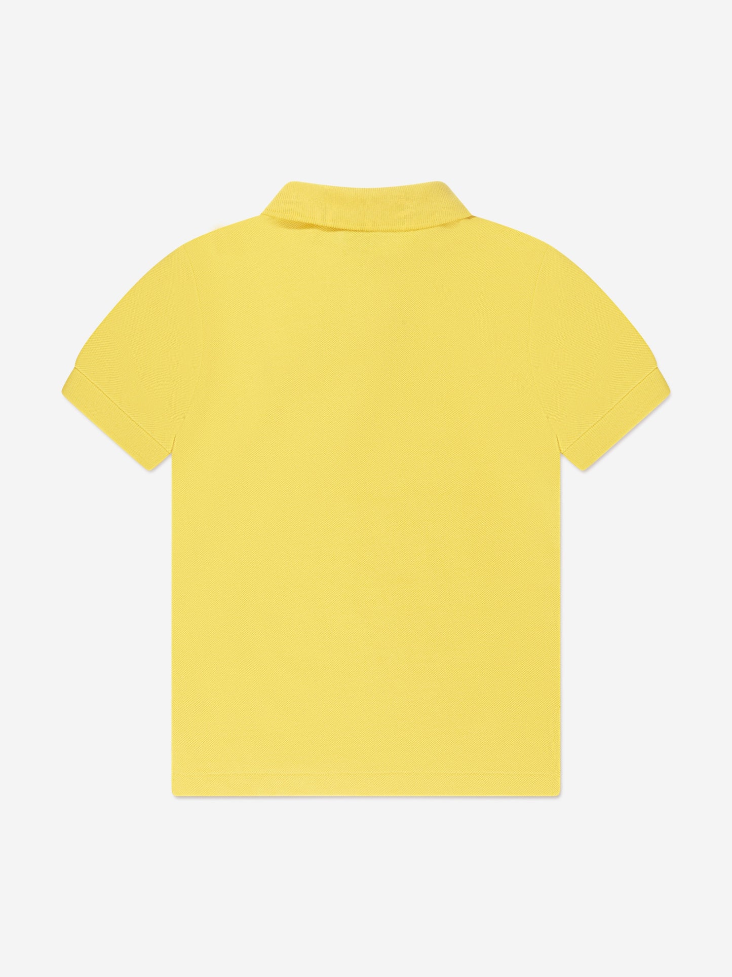 男童黄色徽标 Polo 衫