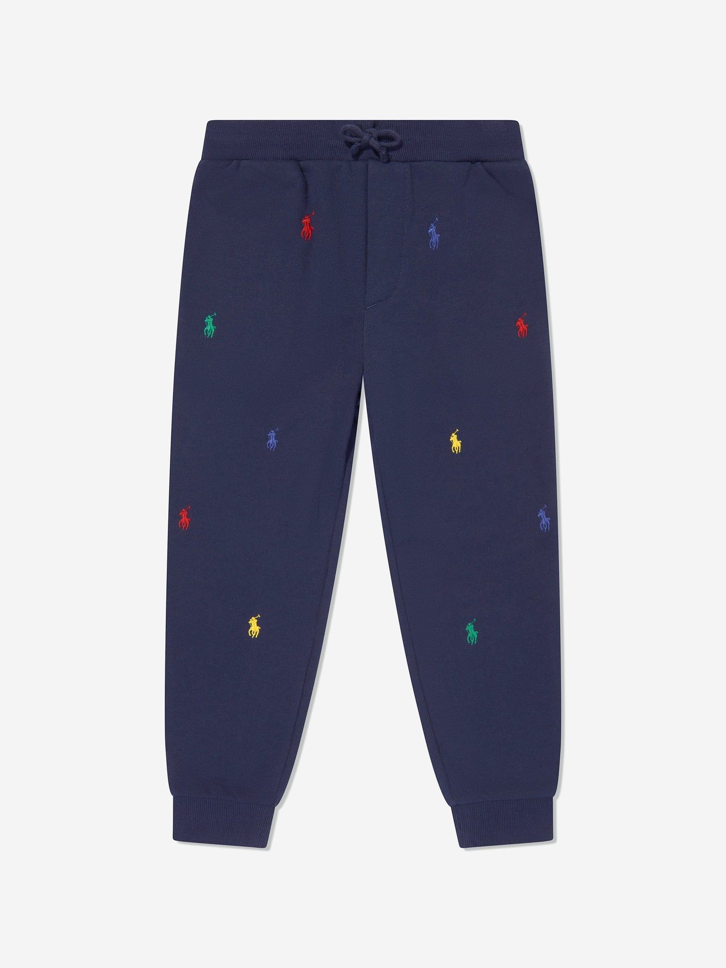 Ralph Lauren 男童多徽标慢跑裤（海军蓝）