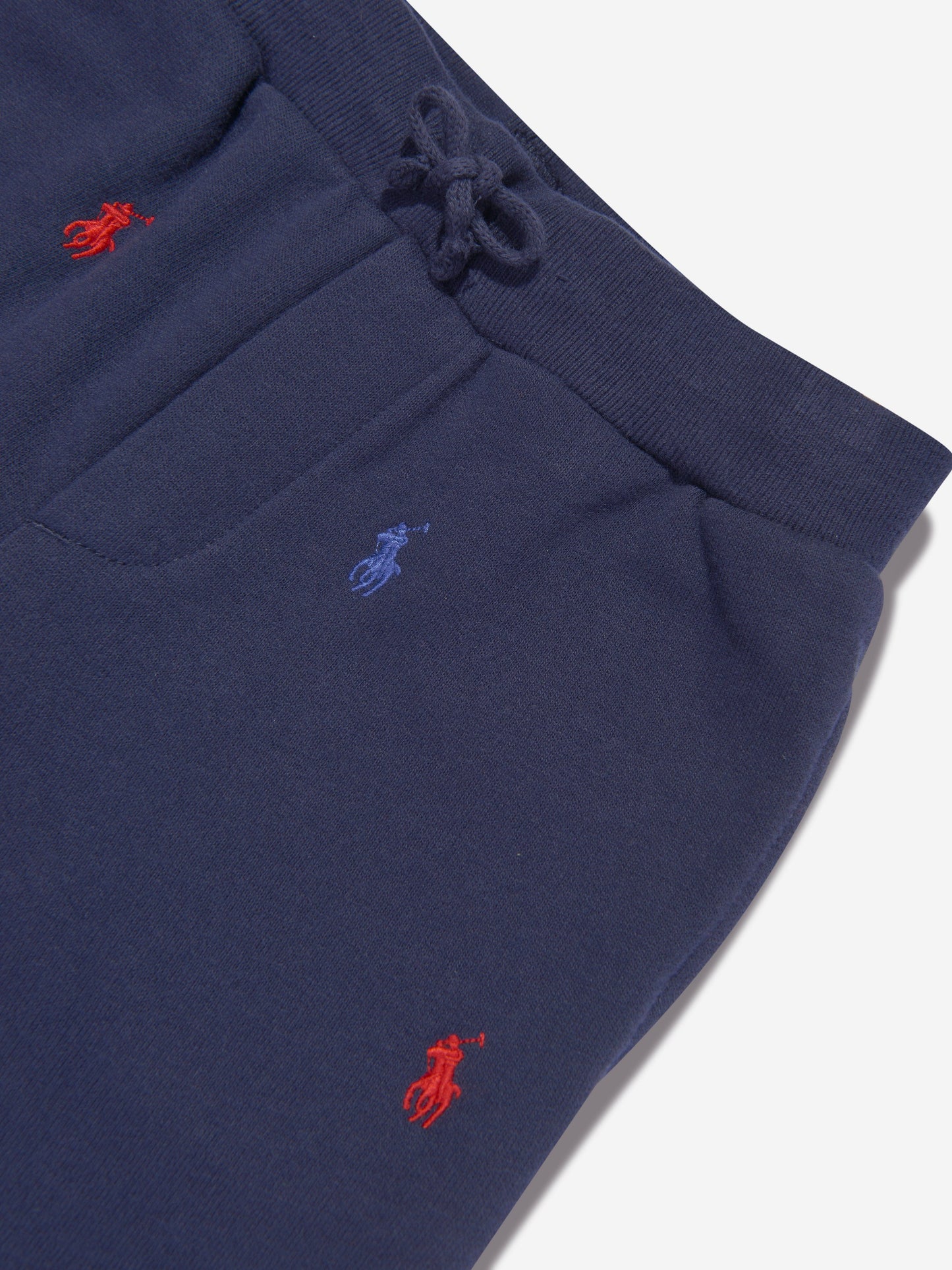 Ralph Lauren 男童多徽标慢跑裤（海军蓝）