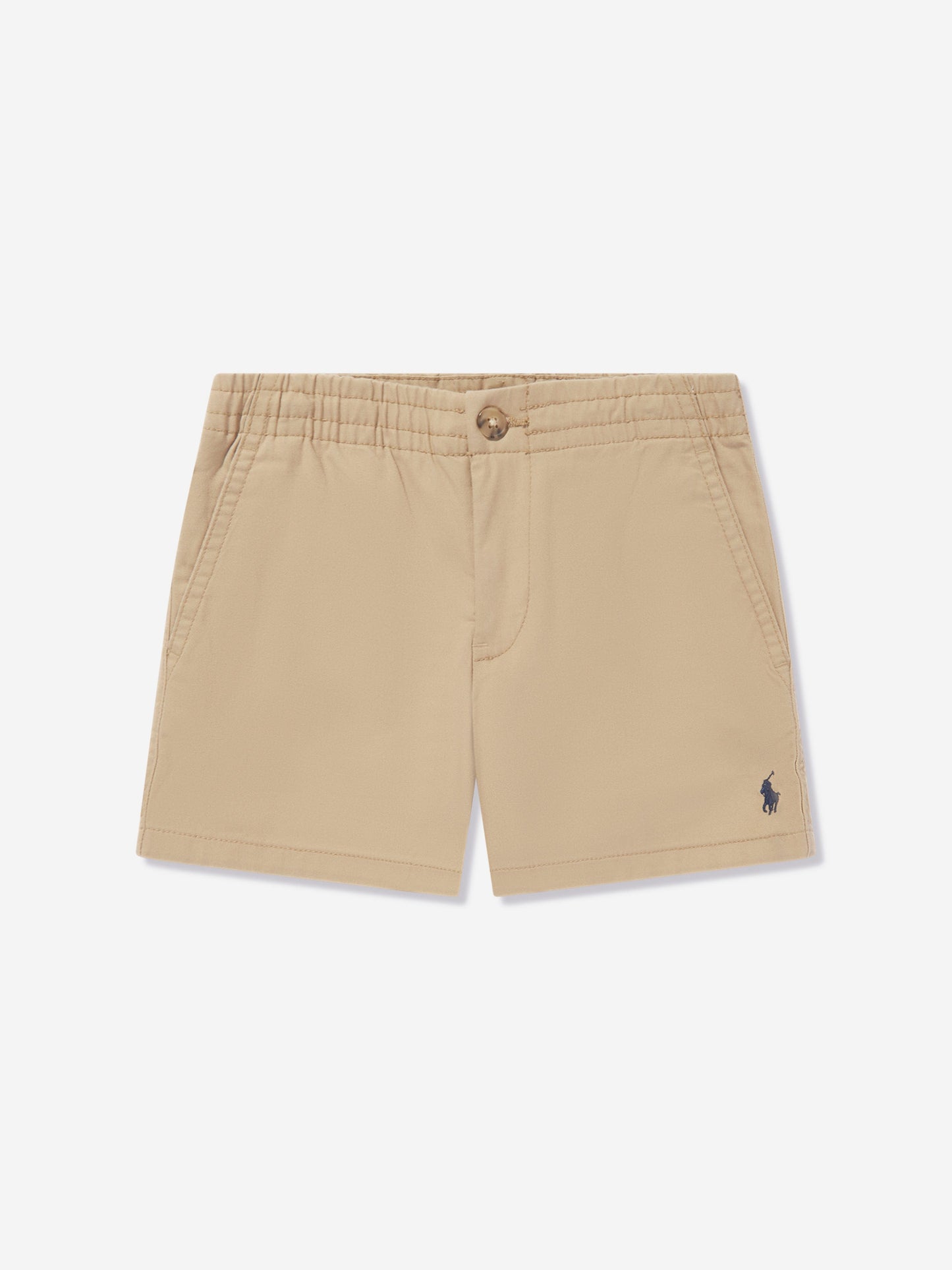 Ralph Lauren 男童米色斜纹棉布短裤