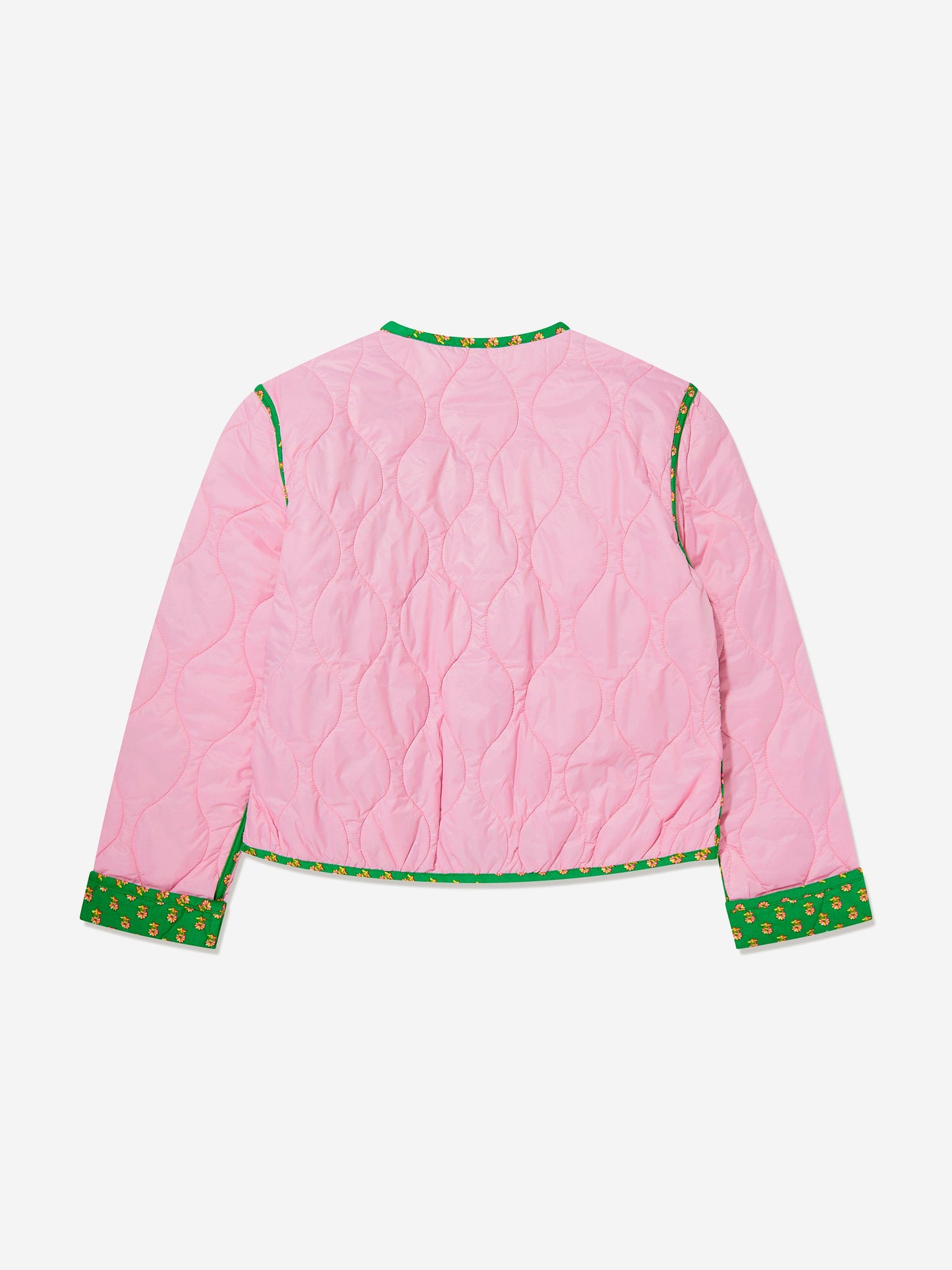 Ralph Lauren 女童双面绗缝夹克（粉色）