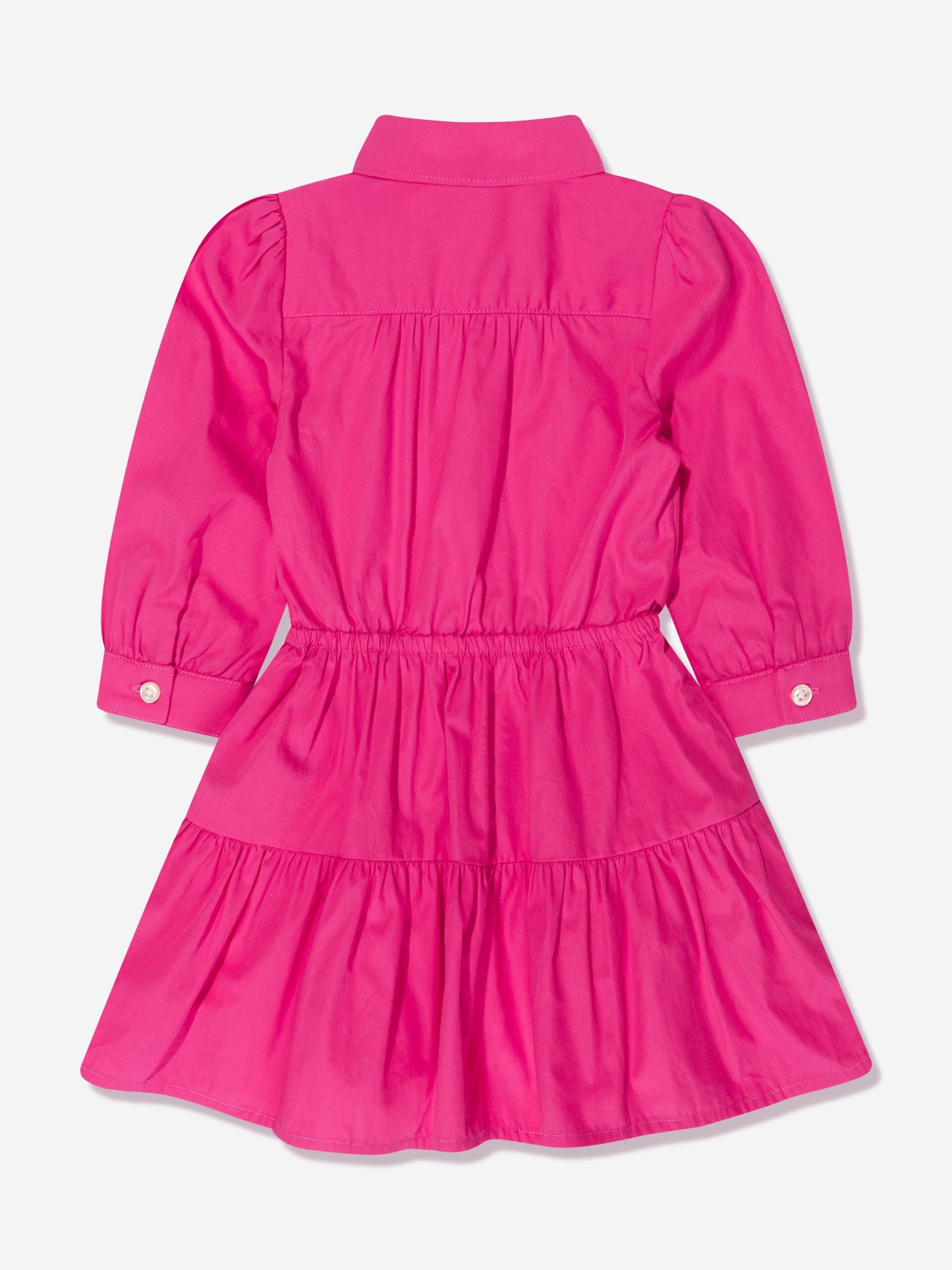 Ralph Lauren 女童粉色多层衬衫裙