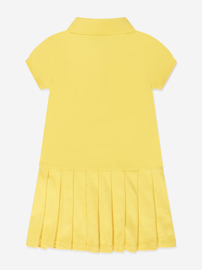 女童黄色 Polo 衫