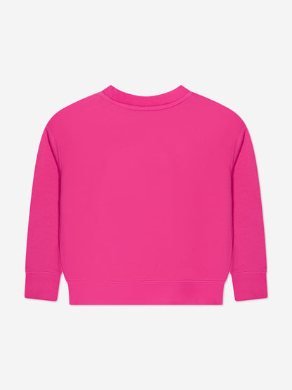 女童粉色 Polo 衫