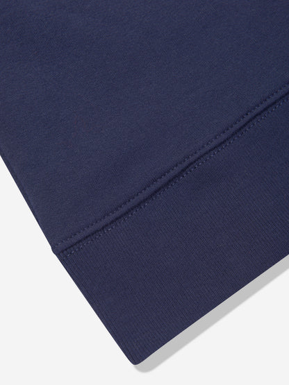 海军蓝女孩熊毛衣裙