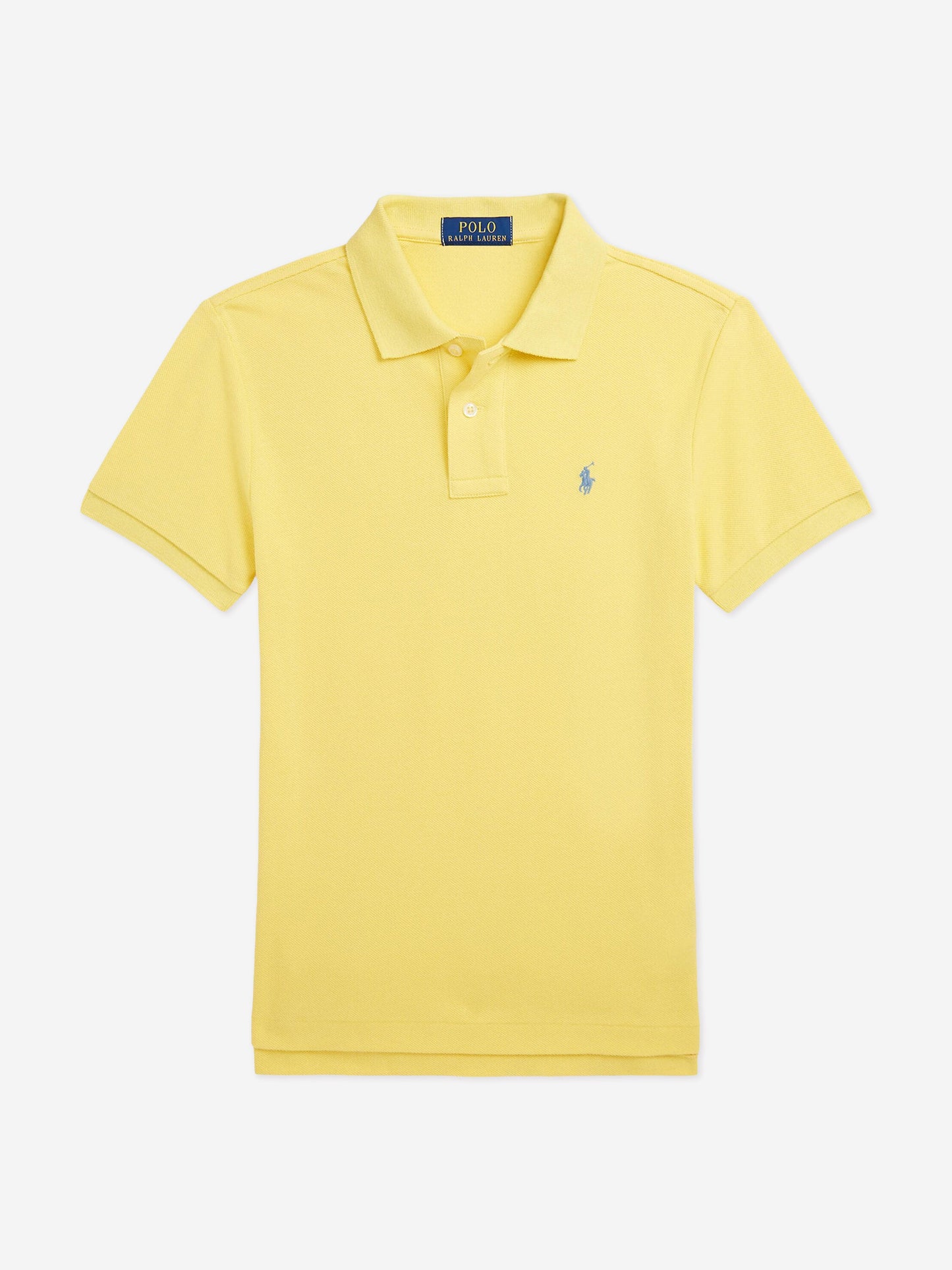 Ralph Lauren 男童修身 Polo 衫（黄色）
