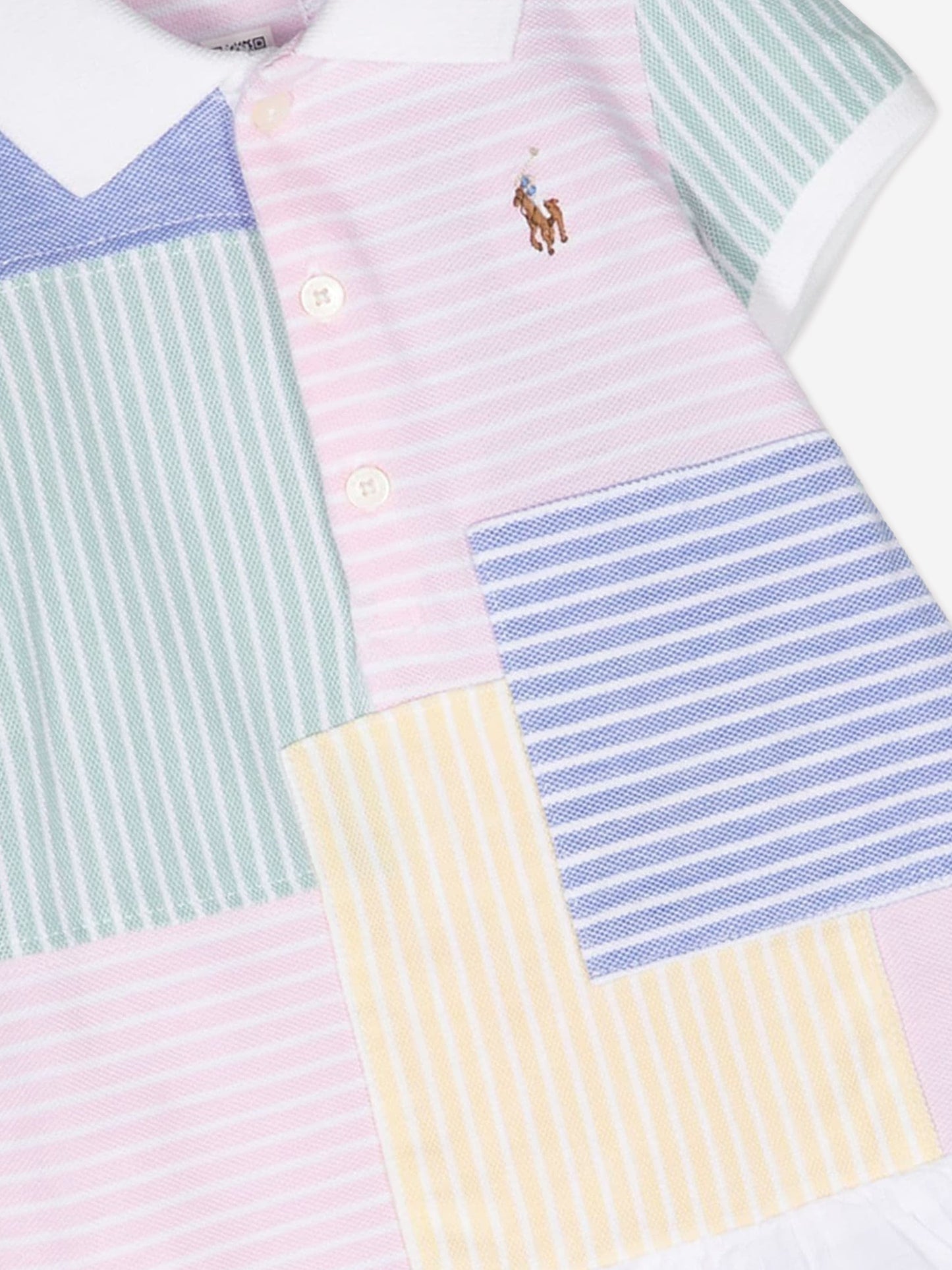 Ralph Lauren 女婴拼布连衣裙（多色）