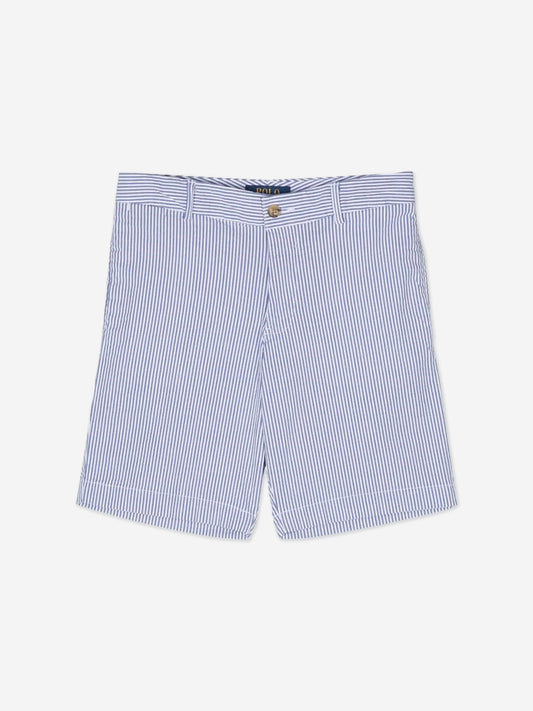 Ralph Lauren 男童泡泡纱学院风短裤（蓝色）