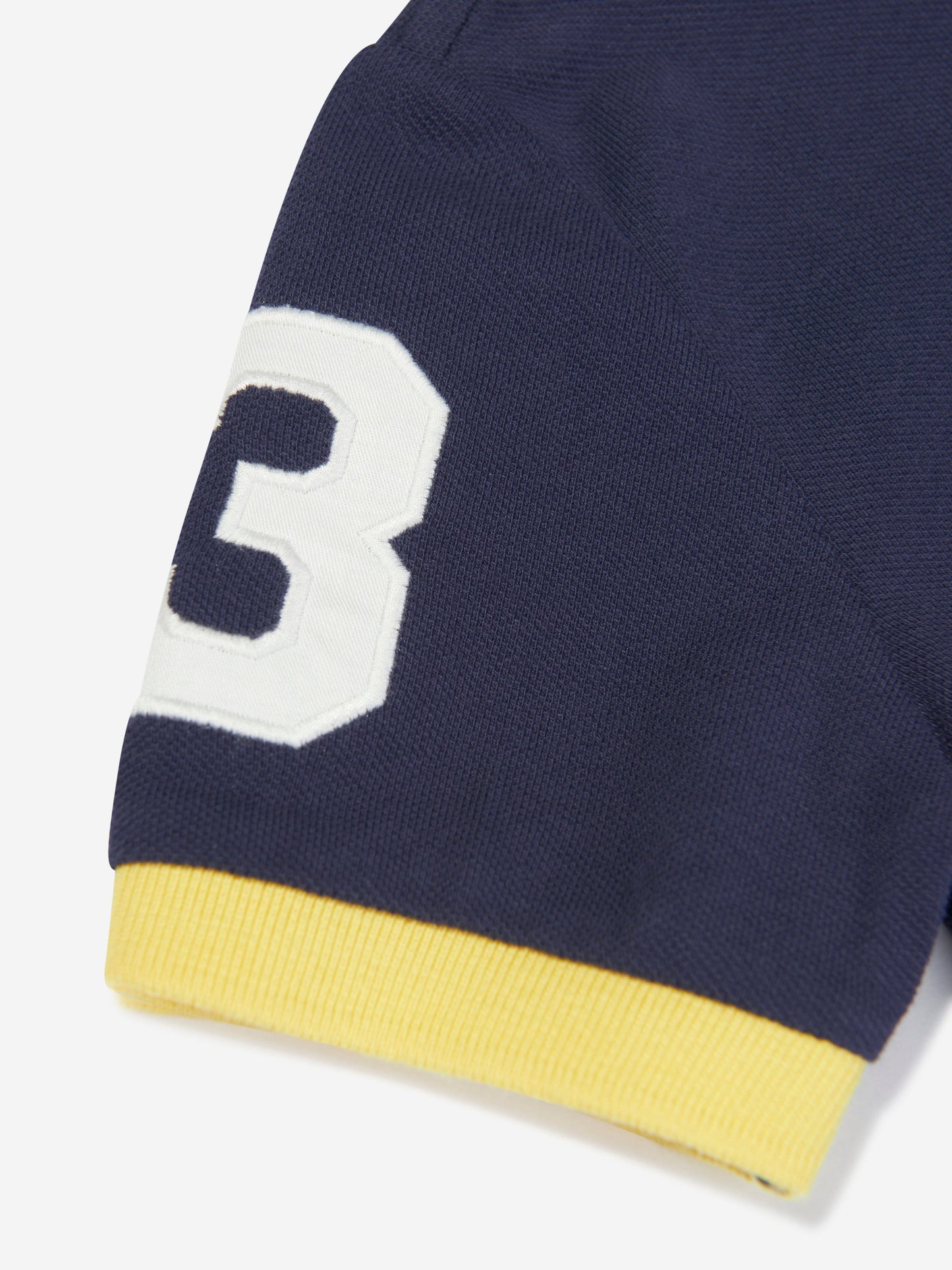 Ralph Lauren 男童海军蓝条纹 Polo 衫