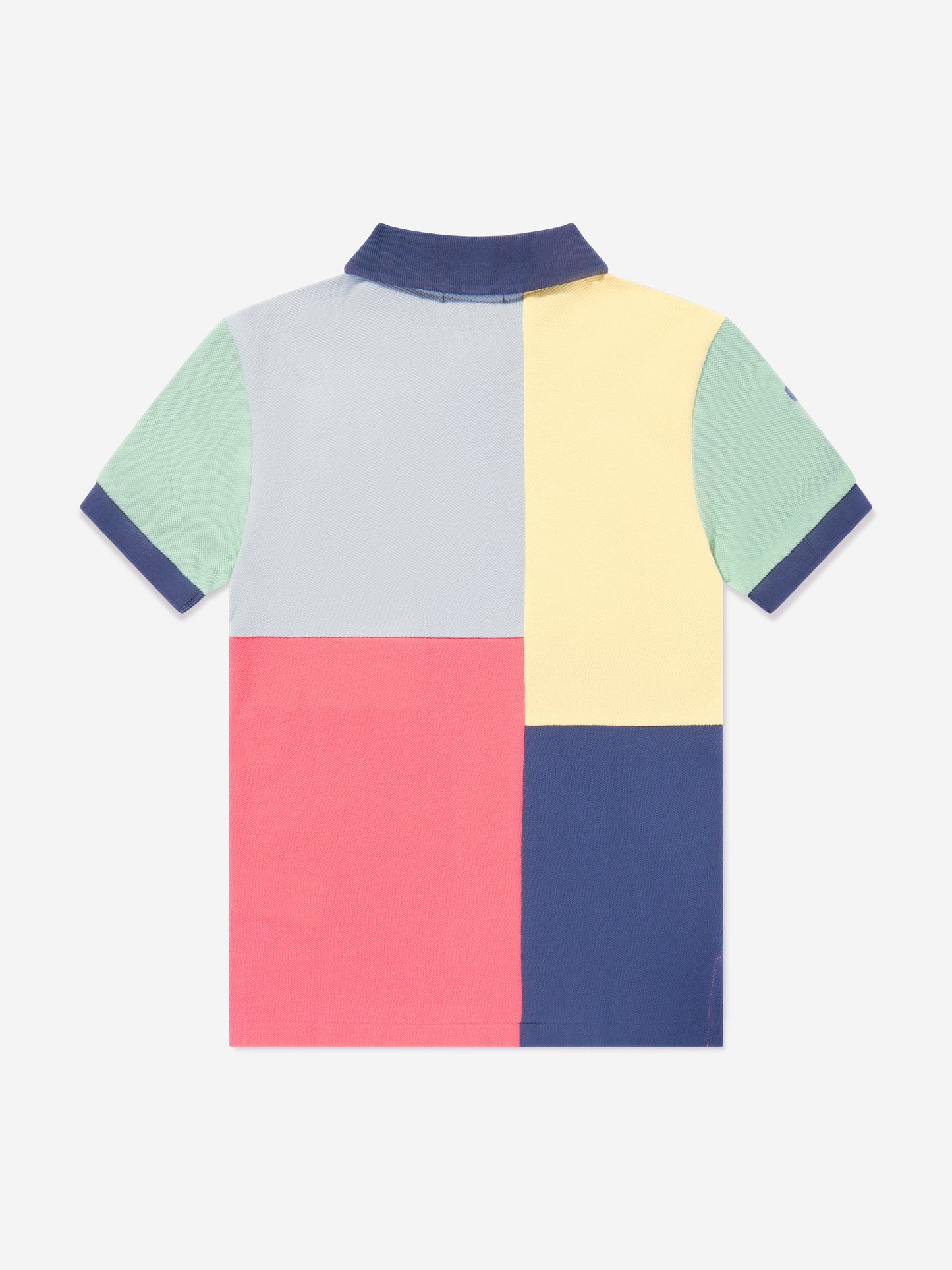 男童多色拼色 Polo 衫