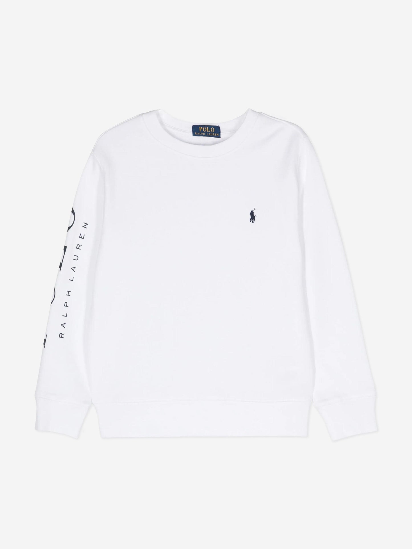 Ralph Lauren 男童白色 Polo 衫