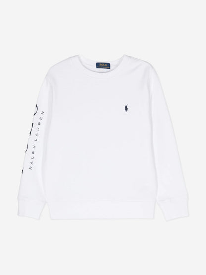 Ralph Lauren 男童白色 Polo 衫