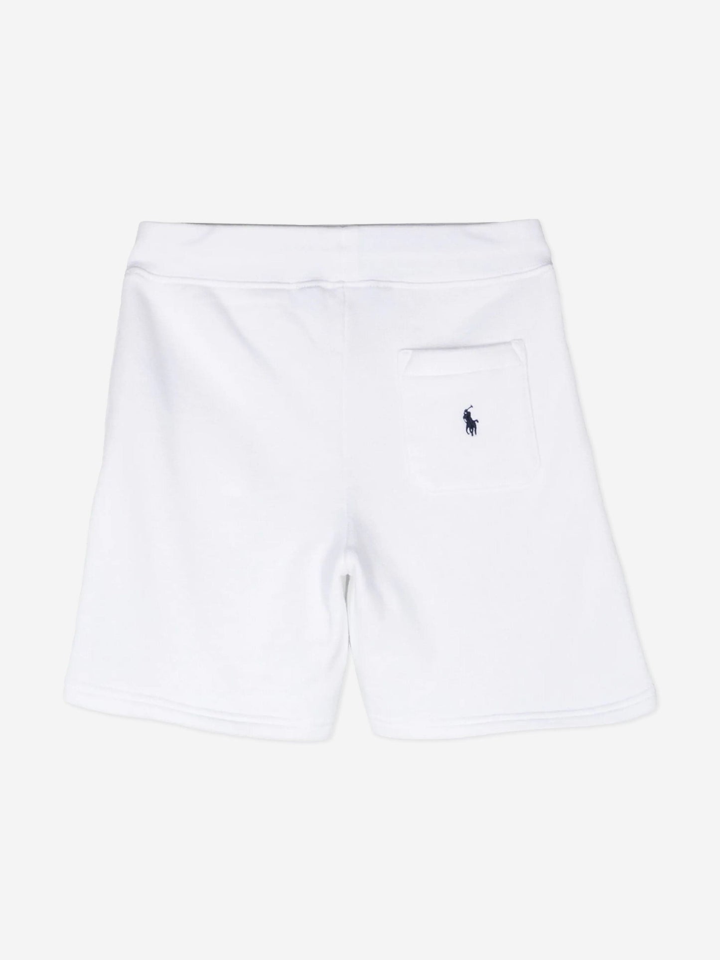 Ralph Lauren 男童白色 Polo 短裤