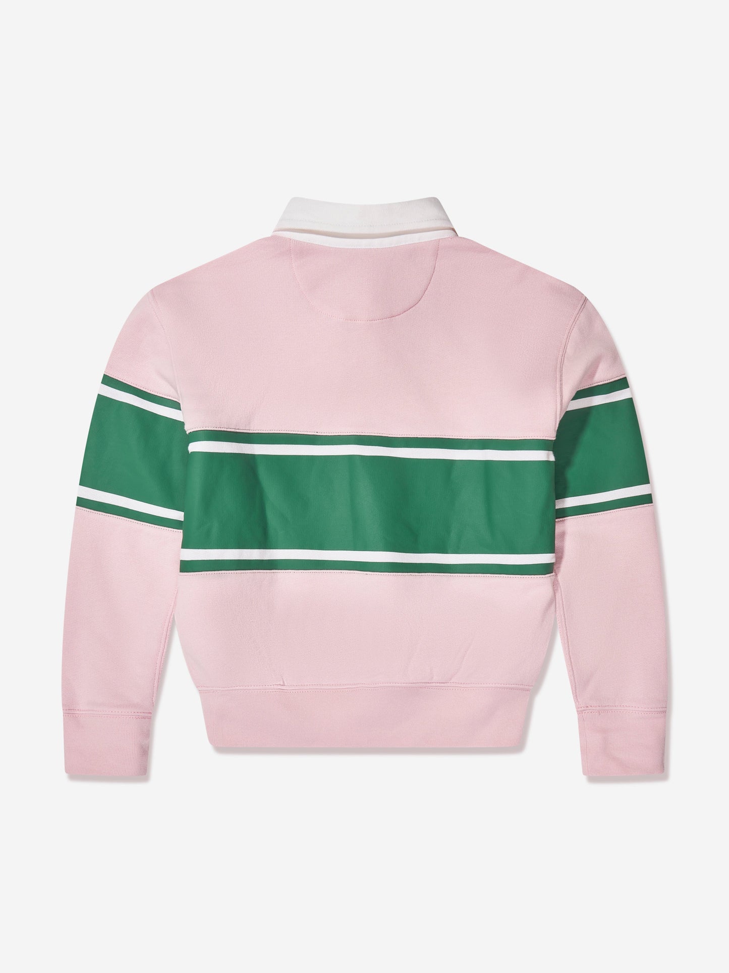 Ralph Lauren 女童橄榄球羊毛衫（粉色）