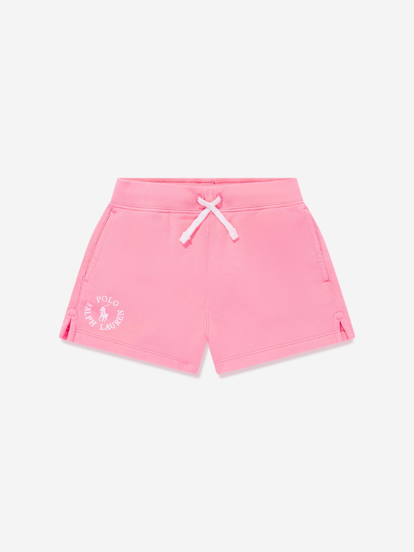 Ralph Lauren 女童粉色徽标短裤