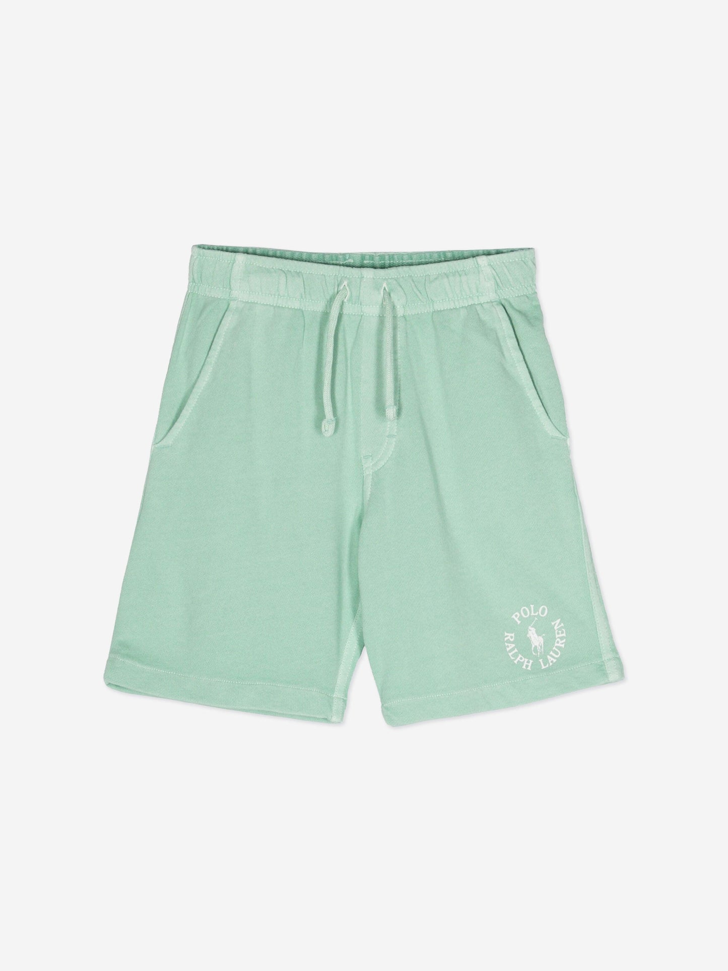 Ralph Lauren 男童 Polo 徽标短裤（绿色）