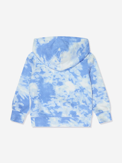 Ralph Lauren Boys 蓝色 Bear Cloud Wash 连帽衫