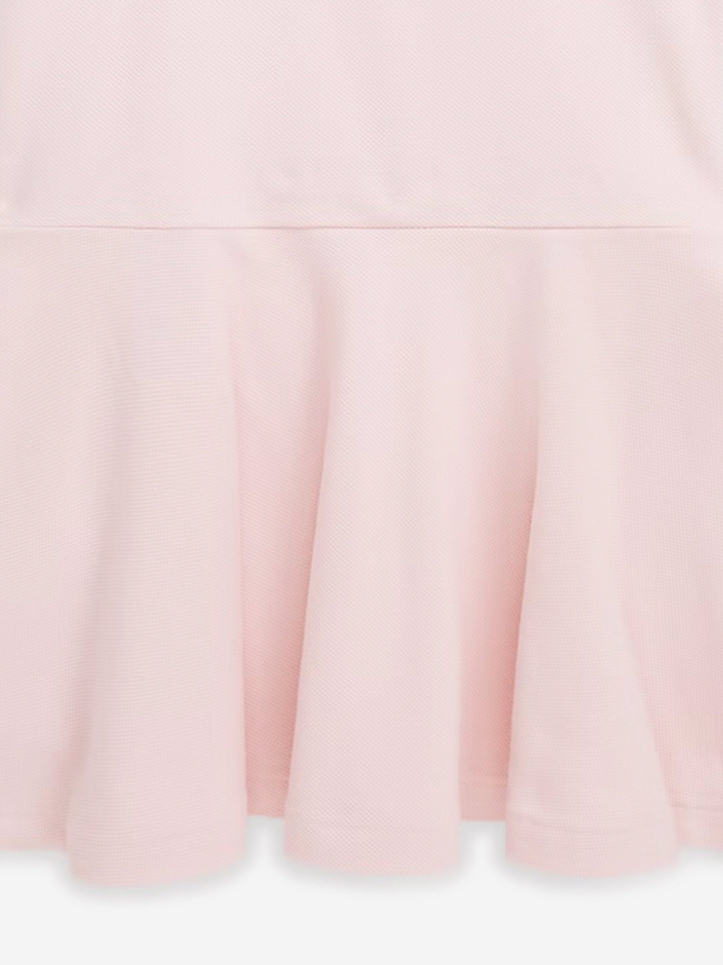 Girls Logo Polo Dress in Pink