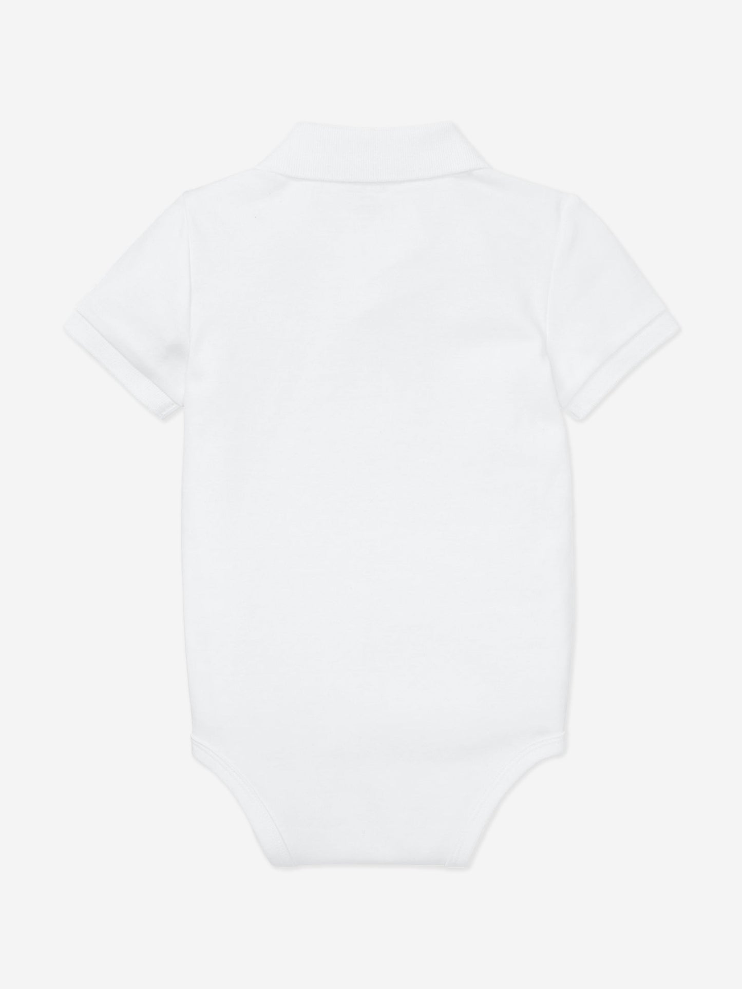 Baby Boys Logo Bodysuit in White