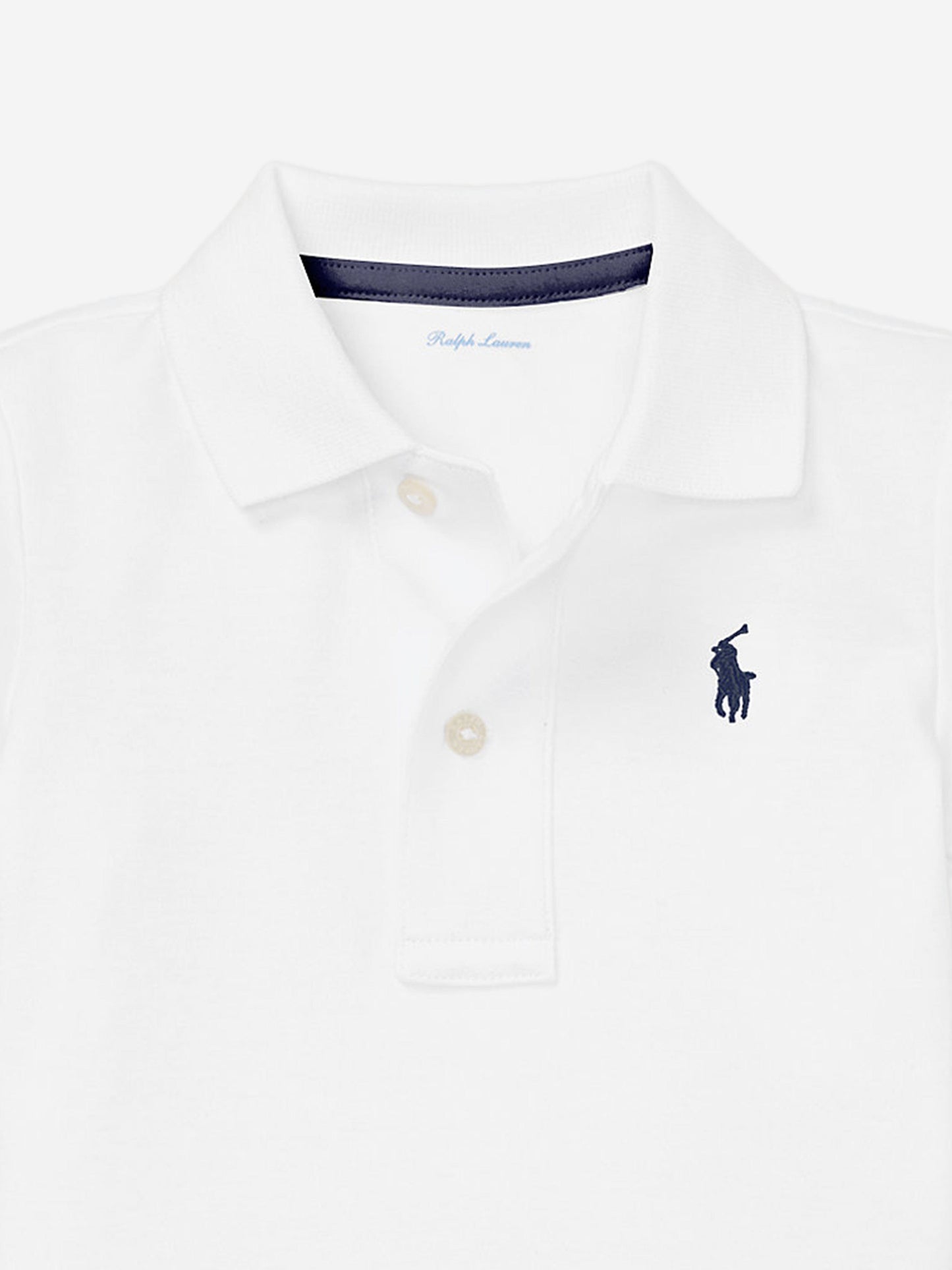 Baby Boys Logo Bodysuit in White