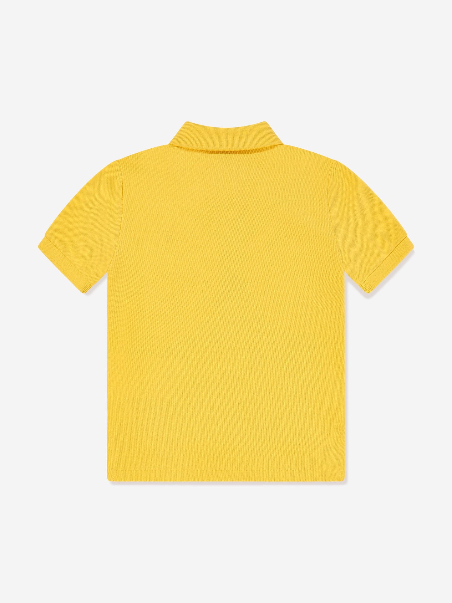 Boys Logo Polo Shirt in Yellow
