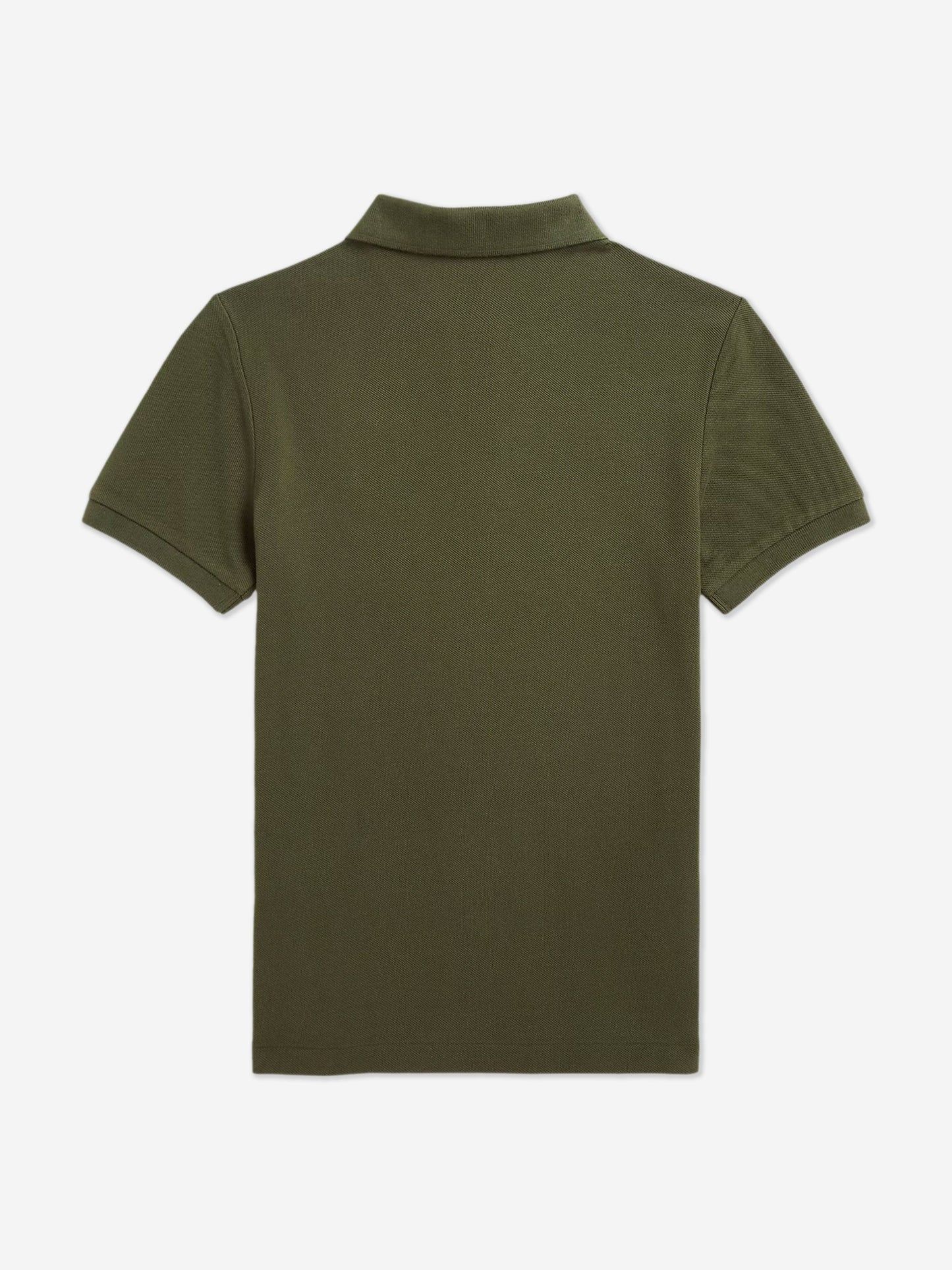 Boys Slim Fit Polo Shirt in Green