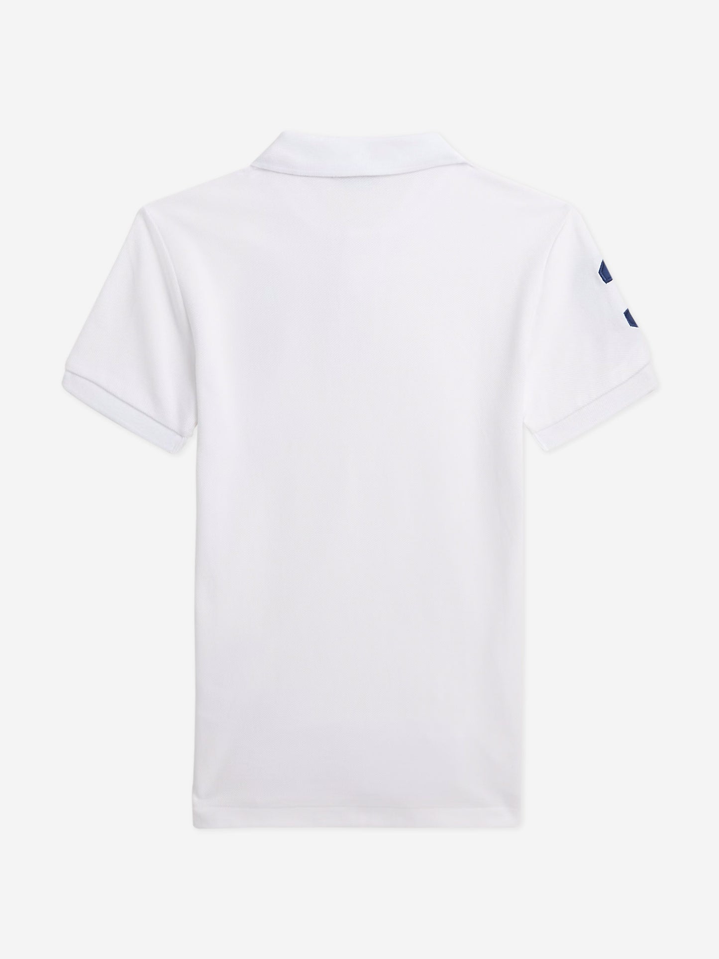 Boys Slim Fit Polo Shirt in White