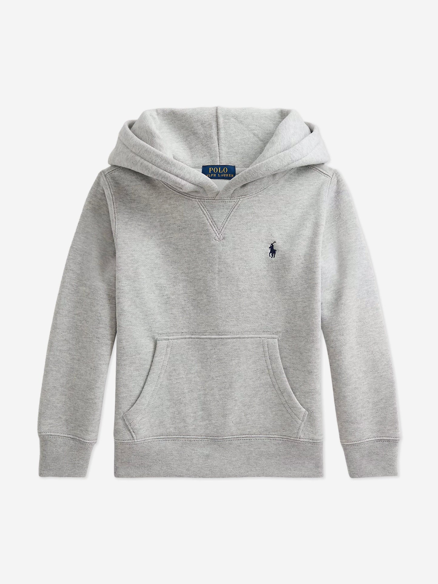 Boys Logo Hoodie in Grey