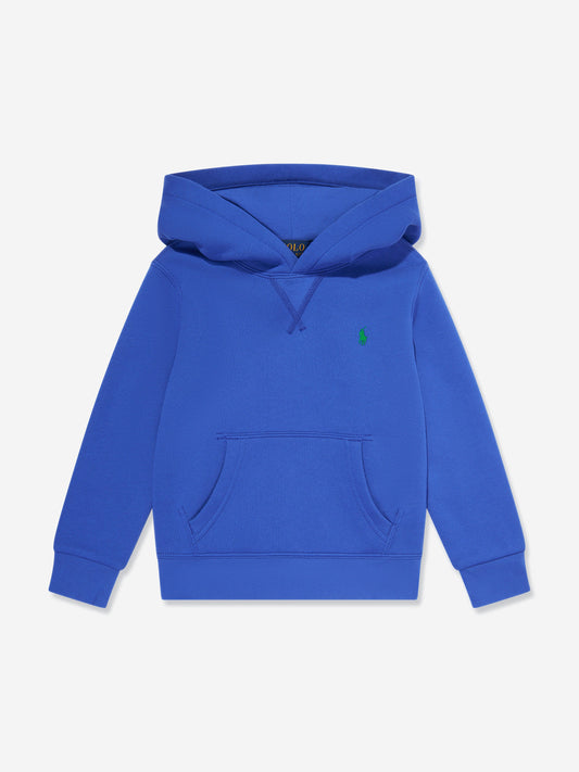 Boys Logo Hoodie in Blue