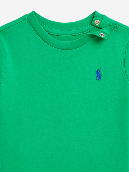 Baby Boys Logo T-Shirt in Green